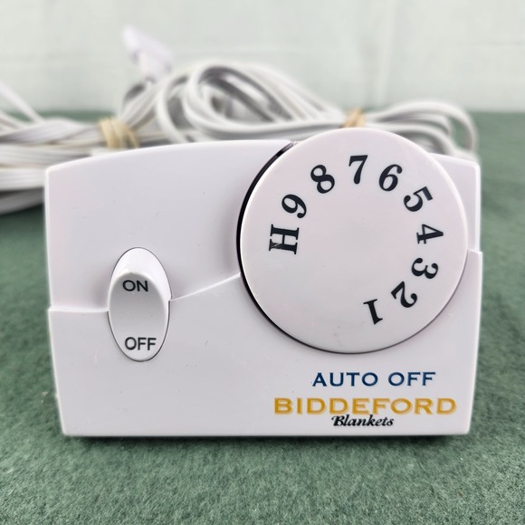 Biddeford TC11BA Electric Heating Blanket Controller Gray 4 Prong - Picture 2 of 5
